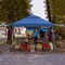 Costway 10'x17.6'Outdoor Instant Pop-up Canopy Tent Dual Half Awnings Adjust Patio Blue/White/Gray/Black/Pink
